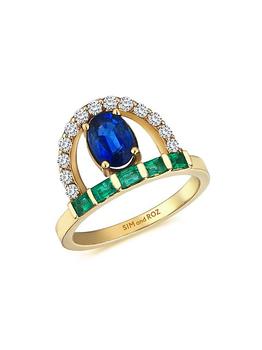 商品SIM and ROZ | Orbits Sirius 14K Yellow Gold & Multi-Gemstone Ring,商家Saks Fifth Avenue,价格¥20083图片
