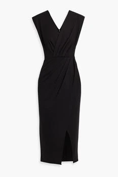 Diane von Furstenberg | Hallie wrap-effect stretch-jersey midi dress,商家THE OUTNET US,价格¥1129