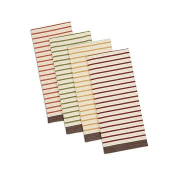 Design Imports | Harvest Prep Stripe Woven Dishtowel Set,商家Macy's,价格¥171
