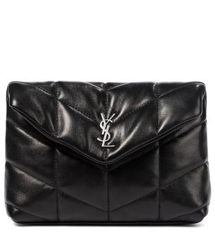 product Loulou Puffer leather clutch image