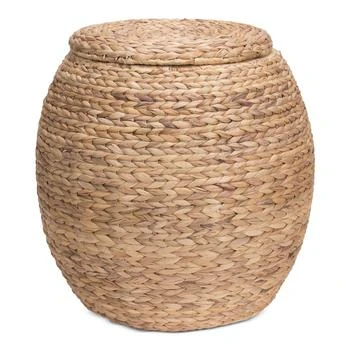 Household Essentials | Large Water Hyacinth Storage Basket,商家Macy's,价格¥1361