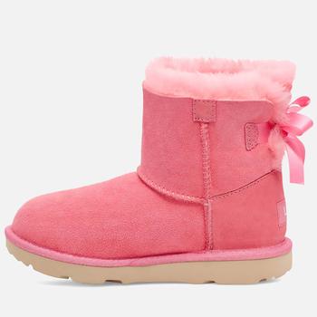 ugg mini, UGG | UGG Kids' Mini Bailey Bow II Boots - Pink Rose商品图片 5折