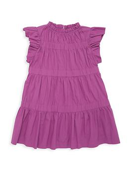 Sea | Little Girl's & Girl's Steph Ruffle Trim Dress商品图片,