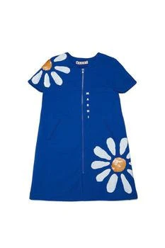 Marni | Marni Kids Daisy-Printed Zipped Shift Dress 5.2折