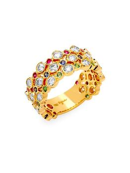 商品Syna | Mogul 18K Gold, Diamond & Multi-Stone Ring,商家Saks Fifth Avenue,价格¥46027图片