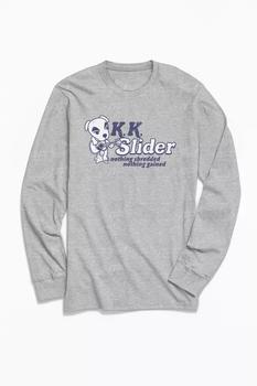 男装Urban Outfitters, Urban Outfitters | Animal Crossing K.K. Slider Long Sleeve Tee商品图片 额外9.5折, 额外九五折