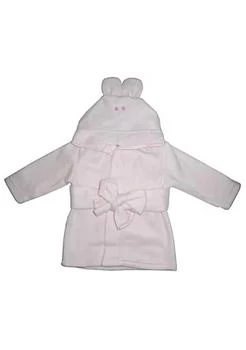 Bambini | Bambini Fleece Robe With Hoodie Pink,商家Belk,价格¥154