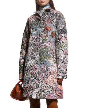 推荐Pia Floral Quilted Coat商品