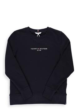 推荐Tommy Hilfiger Logo Embroidered Crewneck Sweatshirt商品