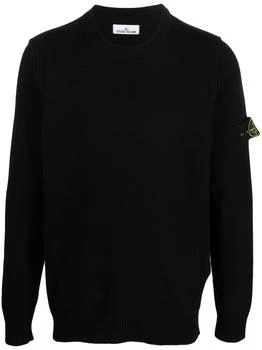 推荐STONE ISLAND - Logo Wool Pullover商品