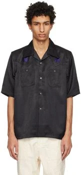 推荐Black Embroidered Shirt商品