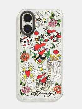 Skinnydip London | Ed Hardy x Skinnydip Tattoo Sticker Shock iPhone Case,商家Skinnydip,价格¥269