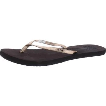 Reef | Reef Womens Bliss Nights Faux Leather Flip-Flops,商家BHFO,价格¥141