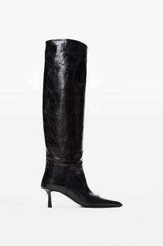 alexander wang鞋, Alexander Wang | VIOLA 65 SLOUCH BOOT IN CALFSKIN商品图片 