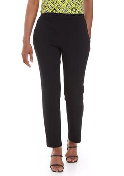 product Women's Pull On Slim Ankle Stretch Crosshatch Pants image