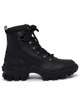 推荐Moncler Women's  Black Leather Ankle Boots商品