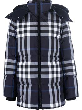 Burberry | BURBERRY - Check Motif Down Jacket商品图片,