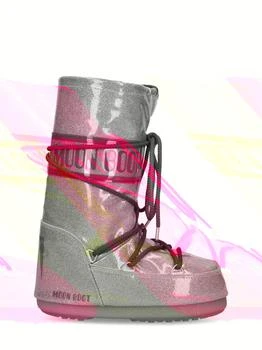 Moon Boot | Icon Tall Glitter Nylon Snow Boots 