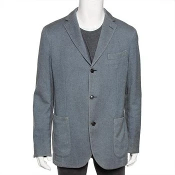 推荐Ermenegildo Zegna Two-Toned Cashmere & Wool Single Breasted Blazer XXL商品