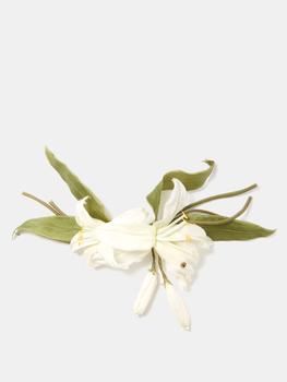 商品Floral silk brooch图片