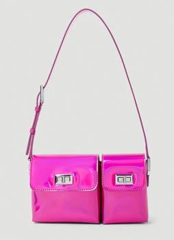 by FAR | By Far Baby Billy Iridescent Shoulder Bag 6.2折, 独家减免邮费