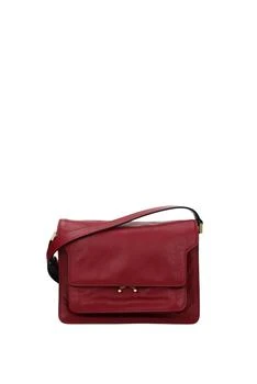 Marni | Crossbody Bag Leather Red 7.1折