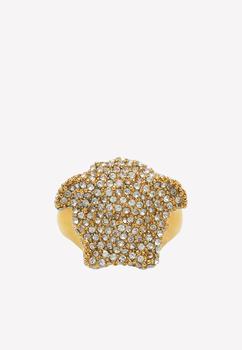 商品Versace | Medusa Crystal Ring,商家Thahab,价格¥3924图片