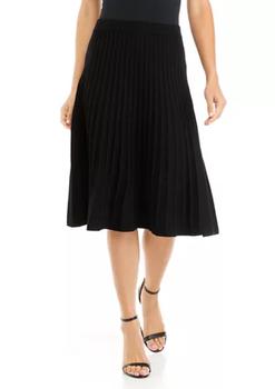 Tahari | Women's Pleated Sweater Skirt商品图片,