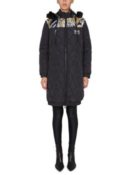 Versace | Versace Jeans Couture Baroque Detailed Hooded Parka商品图片,6.8折起