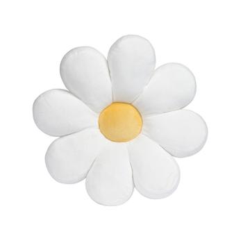 商品Sweet Daisy White Flower Decorative Pillow Plush Stuffed Toy图片