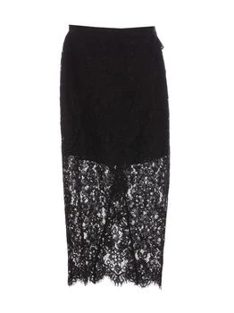 TWINSET | TWINSET Front Slit Lace Skirt 4.3折起
