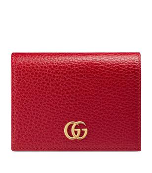 Gucci | Leather Double G Card Holder商品图片,独家减免邮费