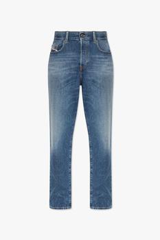 Diesel | Diesel D-Viker Distressed Mid-Rise Jeans商品图片,7.6折