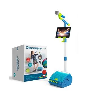 Discovery Kids | Light Up LED Music Microphone and Stand Set, 3 Piece,商家Macy's,价格¥744