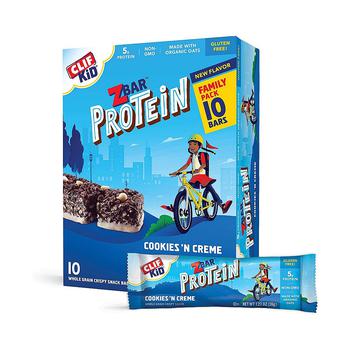 商品Clif Bar | Clif Kid Zbar - Zbar Protein Cookies & creme 5ct - Case of 6-5/1.27OZ,商家Macy's,价格¥369图片