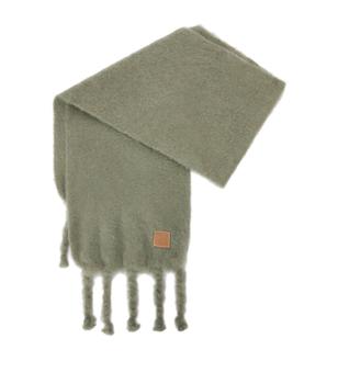 罗意威围巾直邮, Loewe | Mohair-Wool Fluffy Scarf商品图片 