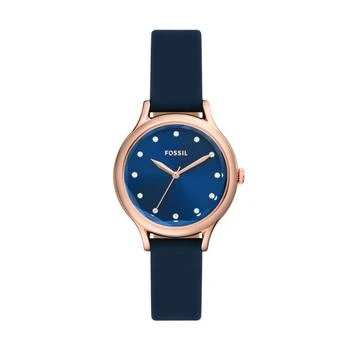 Fossil | Fossil Outlet Women's Laney Three-Hand, Rose Gold-Tone Stainless Steel Watch 4折, 独家减免邮费