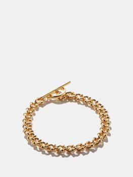 推荐DNA T-bar recycled gold vermeil bracelet商品