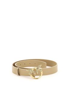 Love Leather, PINKO | Pinko love birds leather belt商品图片 7.4折