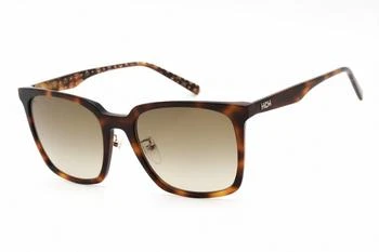 推荐Brown Gradient Square Unisex Sunglasses MCM714SA 215 56商品