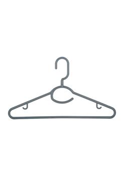 商品Swivel Neck Hangers 5 Pack in Grey,商家Belk,价格¥125图片