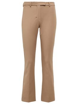 推荐MAX MARA'S Umanita stretch cotton-blend trousers商品