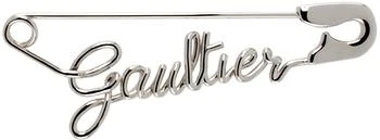Jean Paul Gaultier | Silver 'The Gaultier Safety Pin' Single Earring,商家Ssense US,价格¥1379