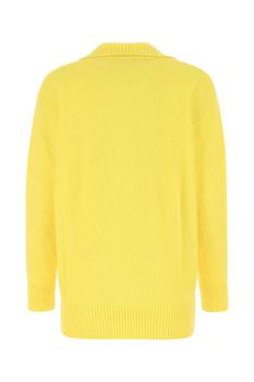 推荐Yellow wool oversize Emilio sweater商品