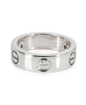 Cartier | Love 18K White Gold Ring,商家Bloomingdale's,价格¥14546