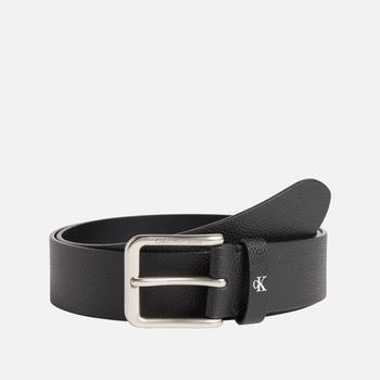 推荐Calvin Klein Jeans Round Classic Logo-Printed Leather Belt商品
