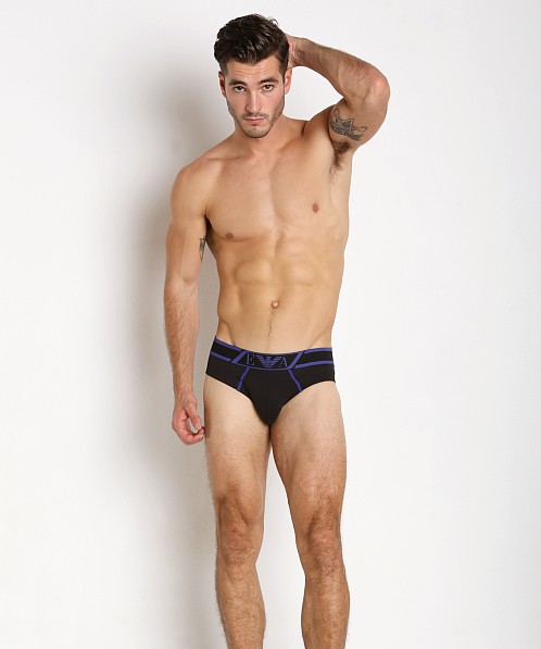 时尚阿玛尼内裤男装, Emporio Armani | EMPORIO ARMANI 男黑色男士内裤 110814-6A525-00020商品图片 5.7折, 独家减免邮费