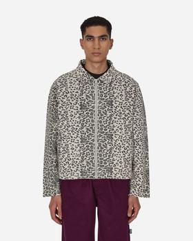stussy衬衫, STUSSY | Leopard Mesh Zip Jacket Multicolor商品图片 额外8.6折, 额外八六折