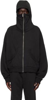 entire studios\" クロップド ZIP UP コットンパーカー ブラック e4BfADfQwBXb.jpg?width=768