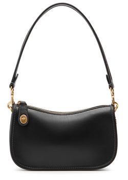 coach swinger, Coach | Swinger 20 black leather shoulder bag商品图片 